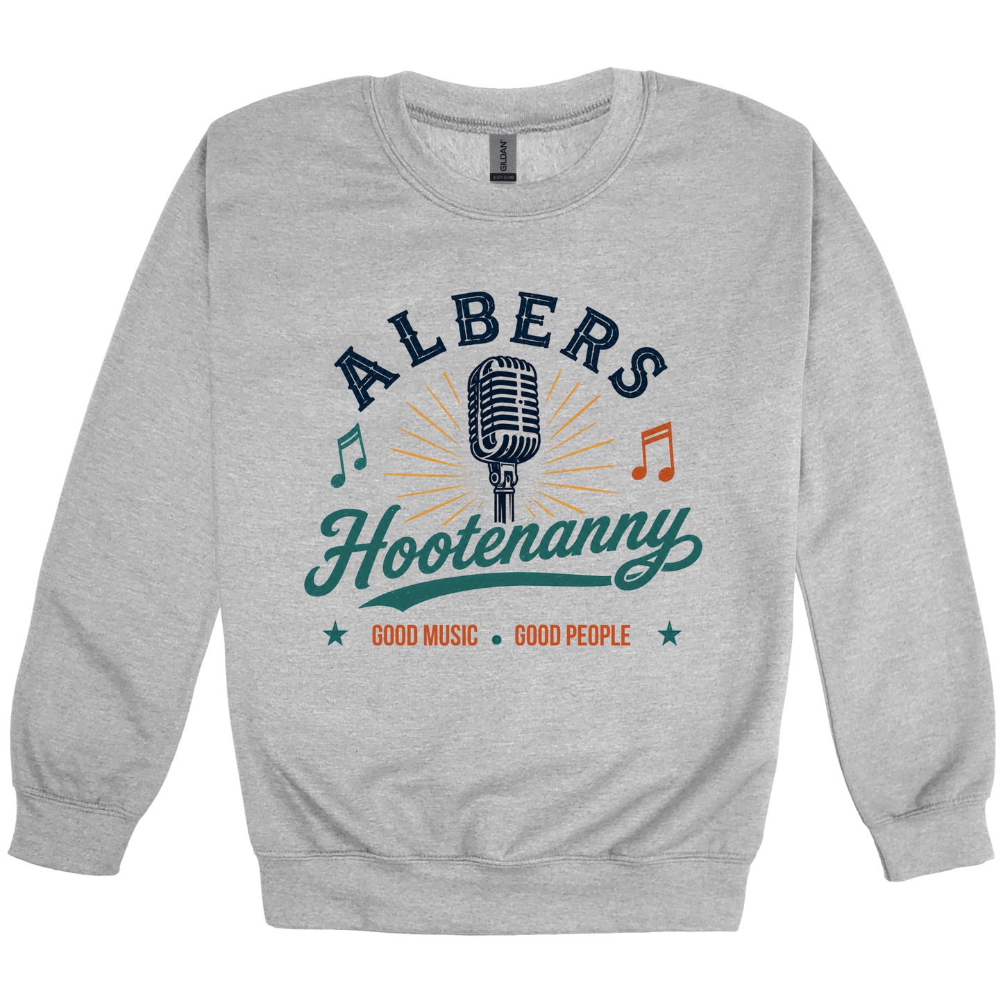 Gildan Unisex Adult Fleece Crewneck Sweatshirt- Design #2