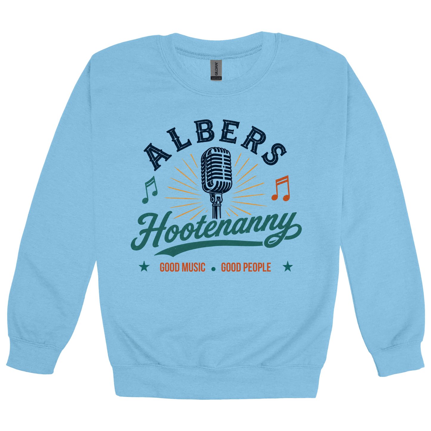 Gildan Unisex Adult Fleece Crewneck Sweatshirt- Design #2