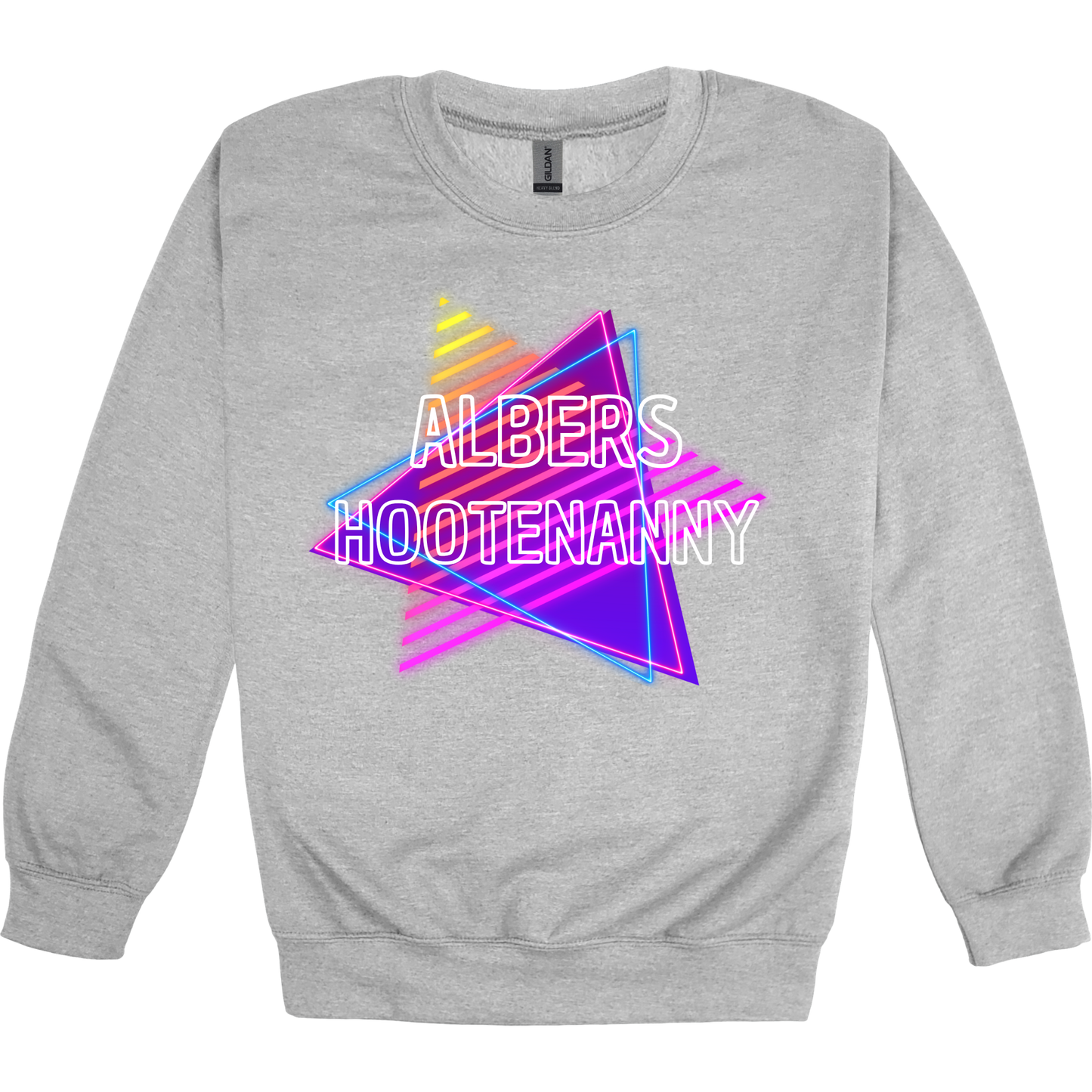 Gildan Unisex Adult Fleece Crewneck Sweatshirt- Design #1