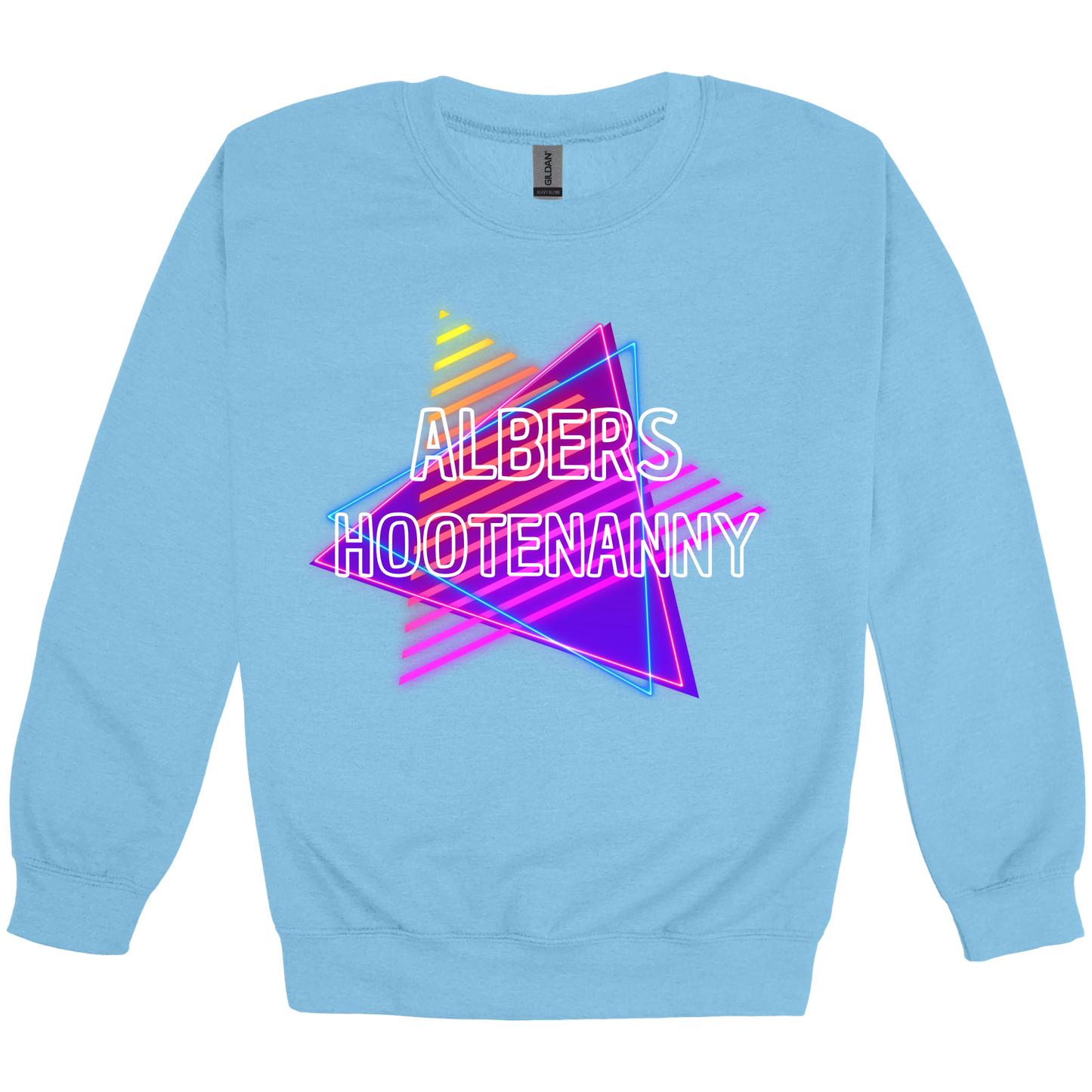 Gildan Unisex Adult Fleece Crewneck Sweatshirt- Design #1