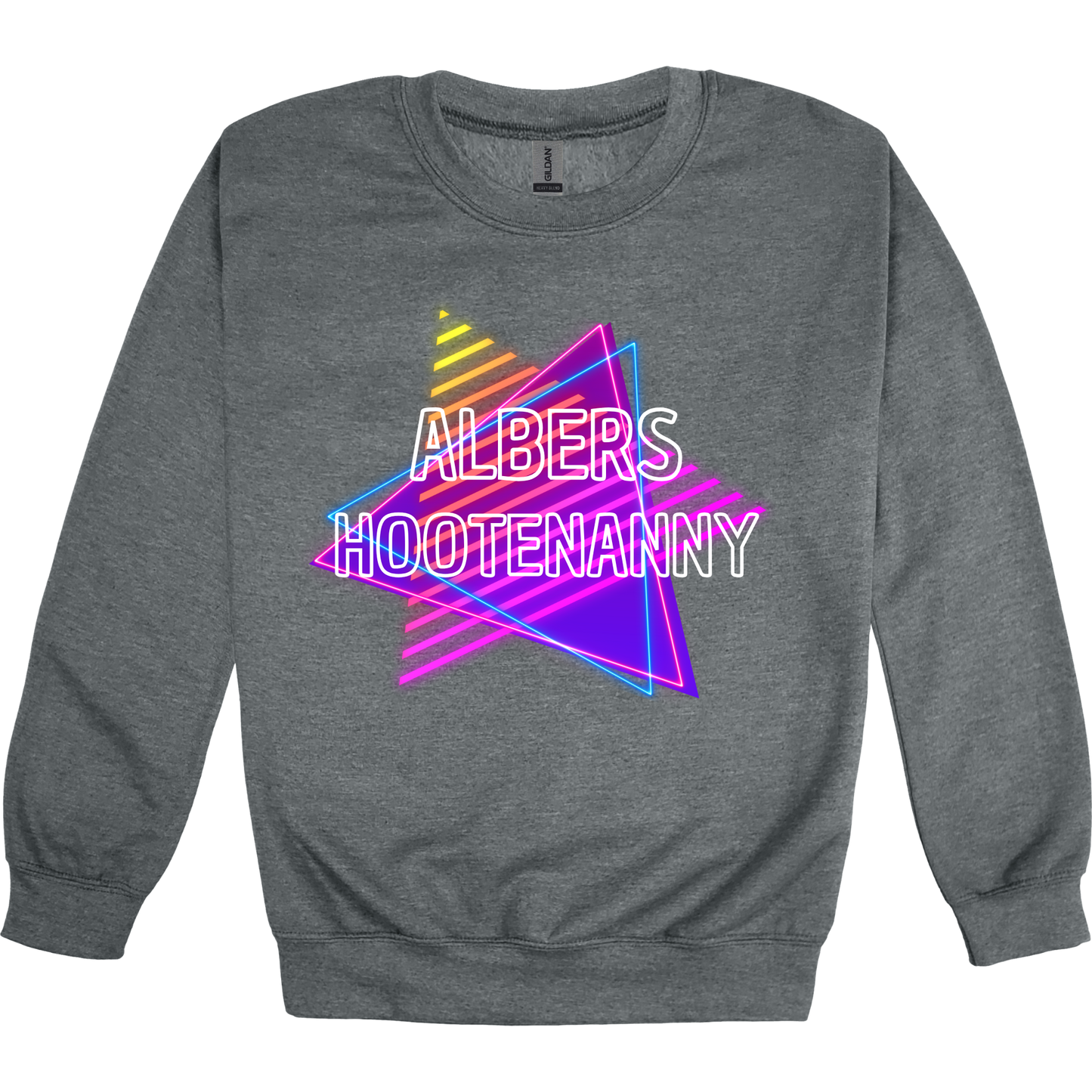 Gildan Unisex Adult Fleece Crewneck Sweatshirt- Design #1
