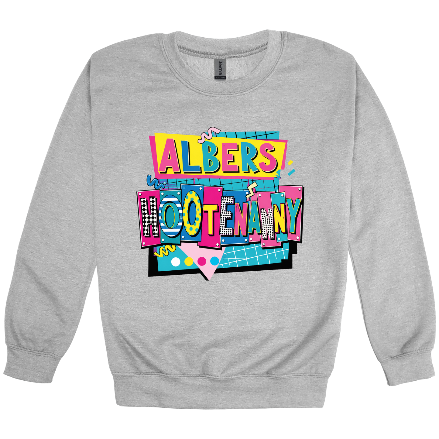 Gildan Unisex Adult Fleece Crewneck Sweatshirt- Design #3