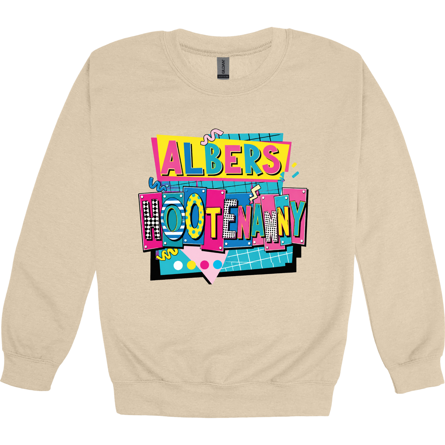 Gildan Unisex Adult Fleece Crewneck Sweatshirt- Design #3