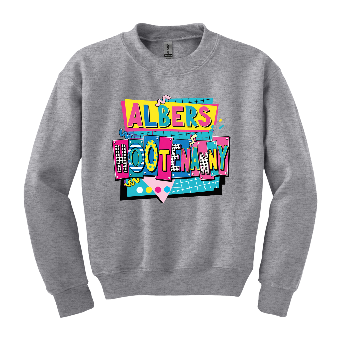 Gildan Kids Fleece Crewneck Sweatshirt- Design #3