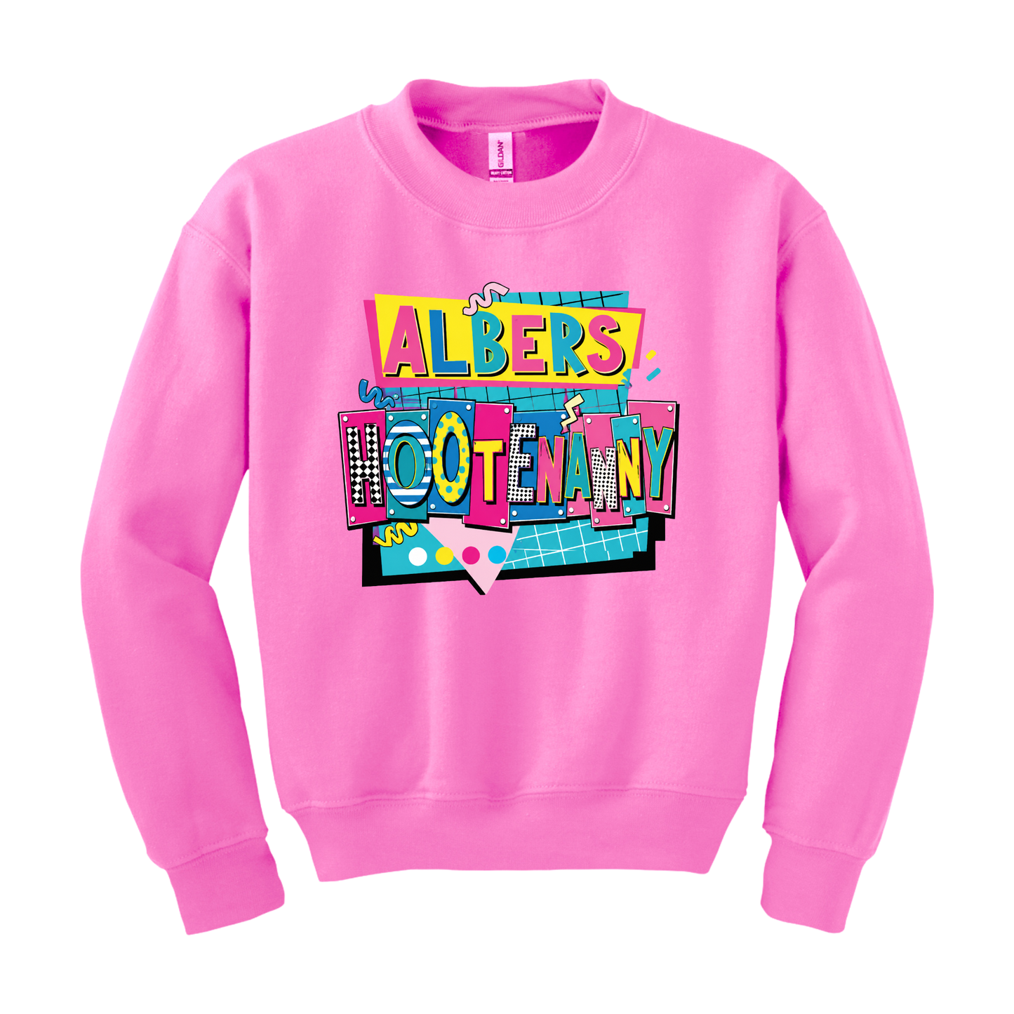 Gildan Kids Fleece Crewneck Sweatshirt- Design #3