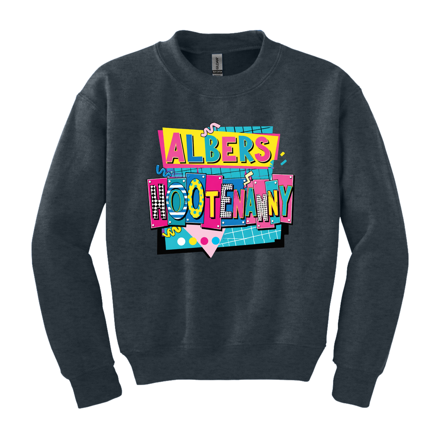 Gildan Kids Fleece Crewneck Sweatshirt- Design #3