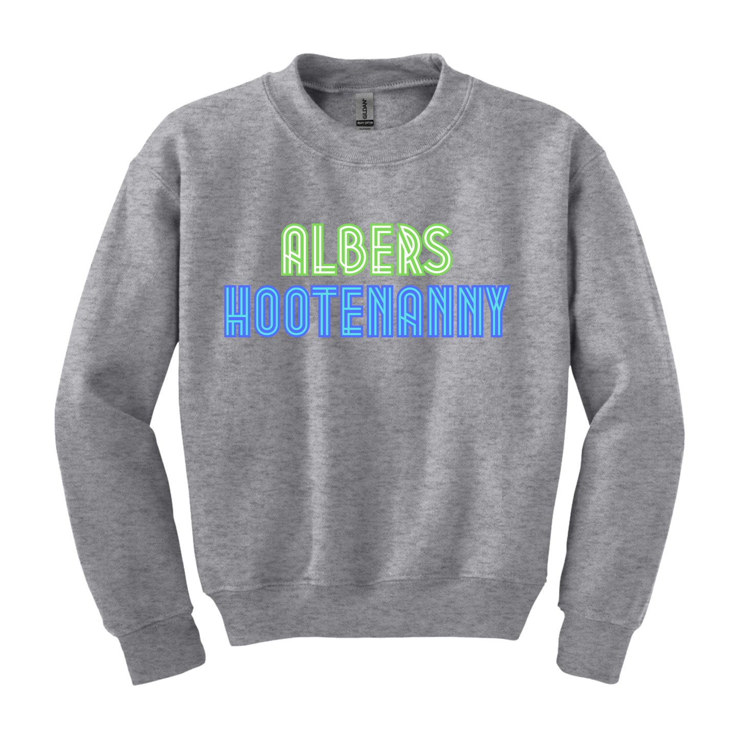 Gildan Kids Fleece Crewneck Sweatshirt- Design #4