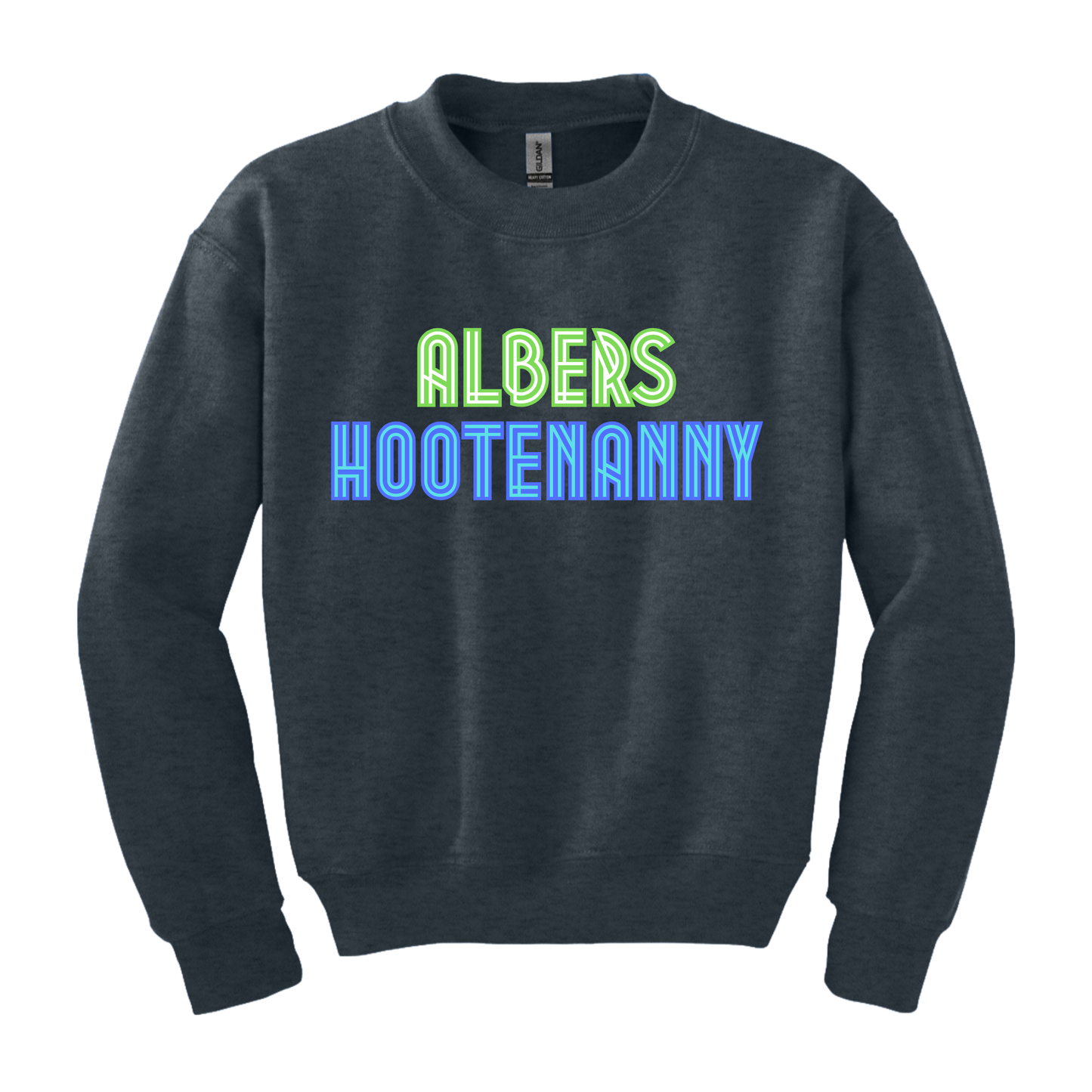 Gildan Kids Fleece Crewneck Sweatshirt- Design #4
