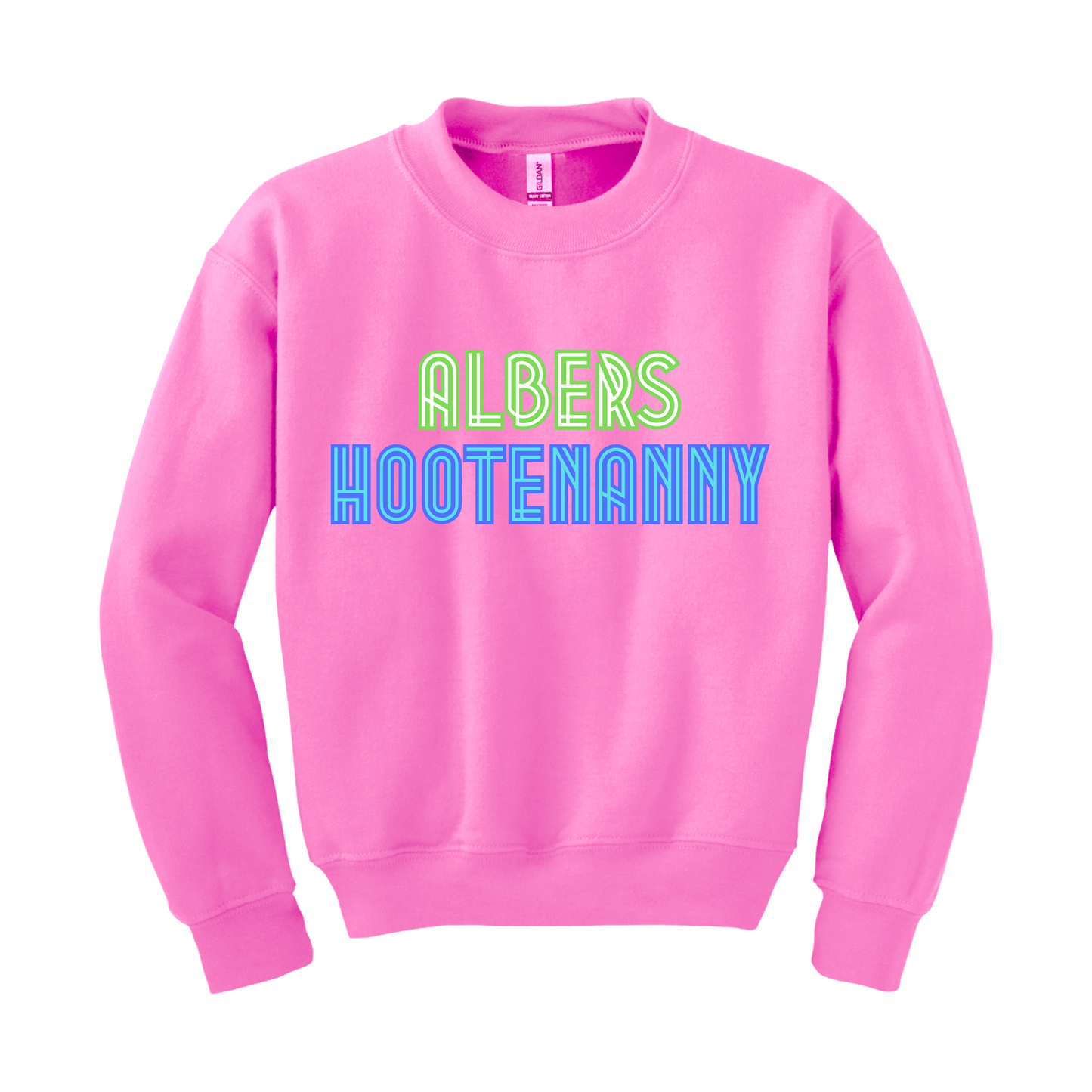 Gildan Kids Fleece Crewneck Sweatshirt- Design #4