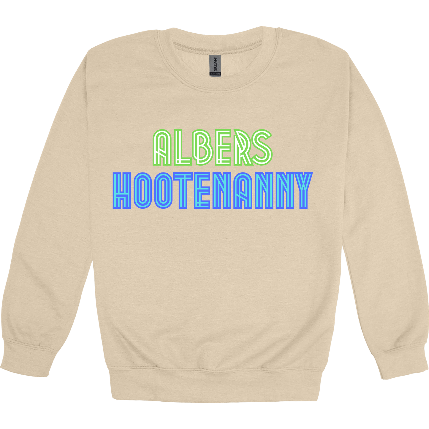 Gildan Unisex Adult Fleece Crewneck Sweatshirt- Design #4