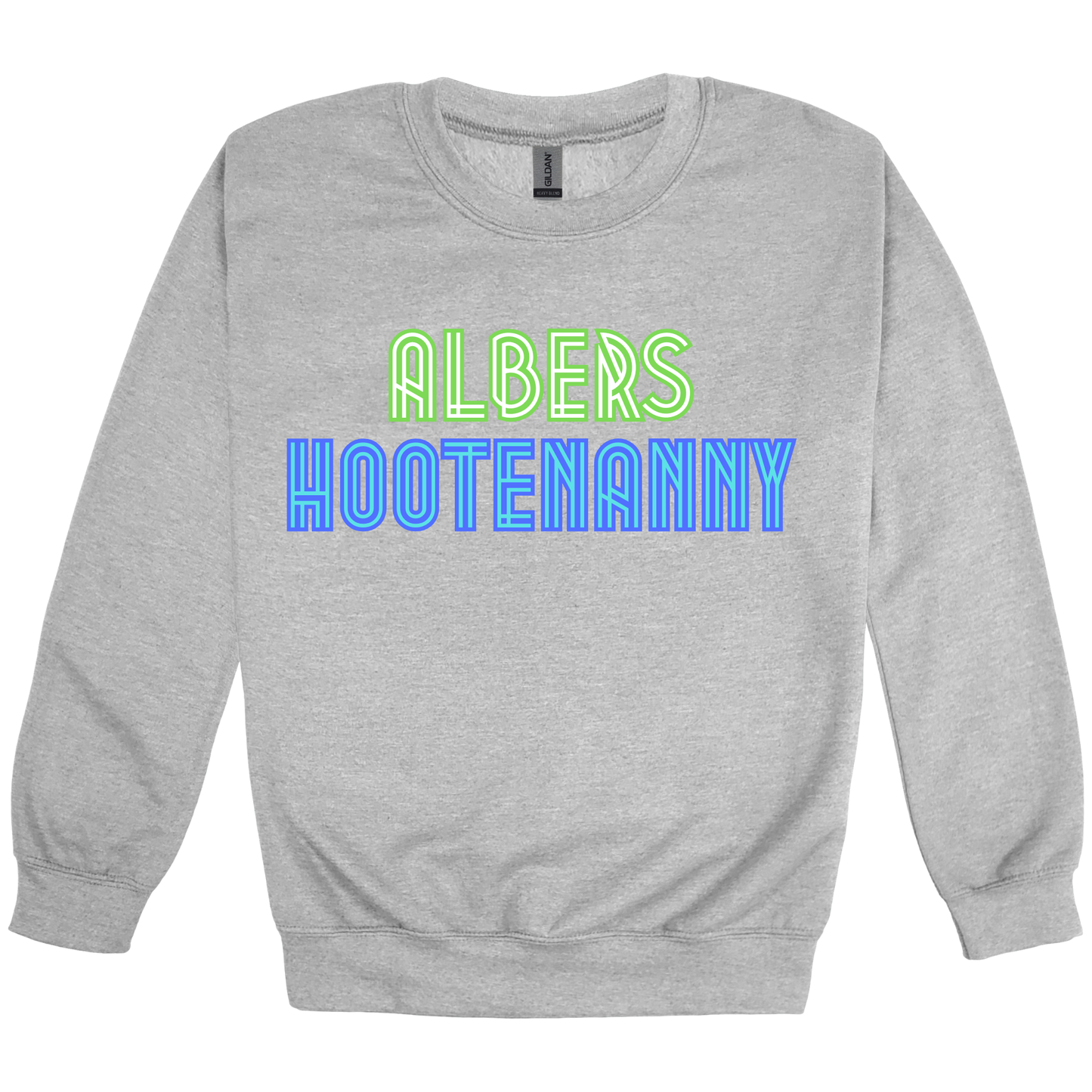 Gildan Unisex Adult Fleece Crewneck Sweatshirt- Design #4